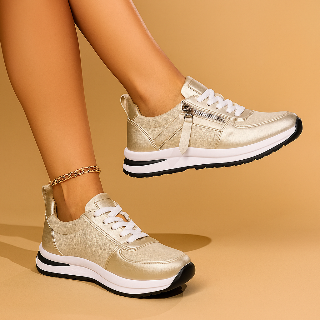 Adele | Zip-Up Orthopedic Sneakers