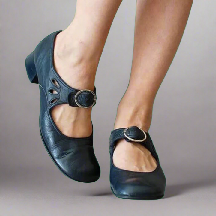 Daphne | Wedge Sole Orthopaedic leather sandals