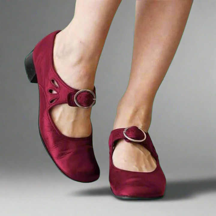 Daphne | Wedge Sole Orthopaedic leather sandals