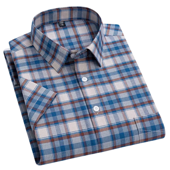 Zack | Short-sleeved cotton shirt