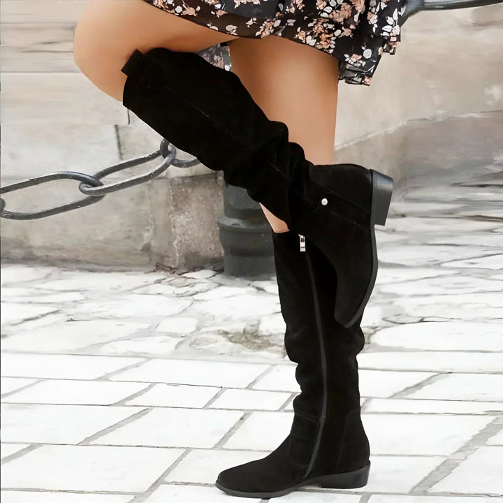 Claire | Bold Suede Boots