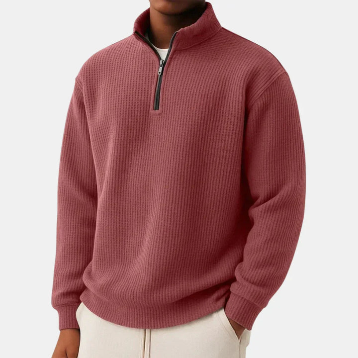 Shachar | Casual Zip-Up Sweater