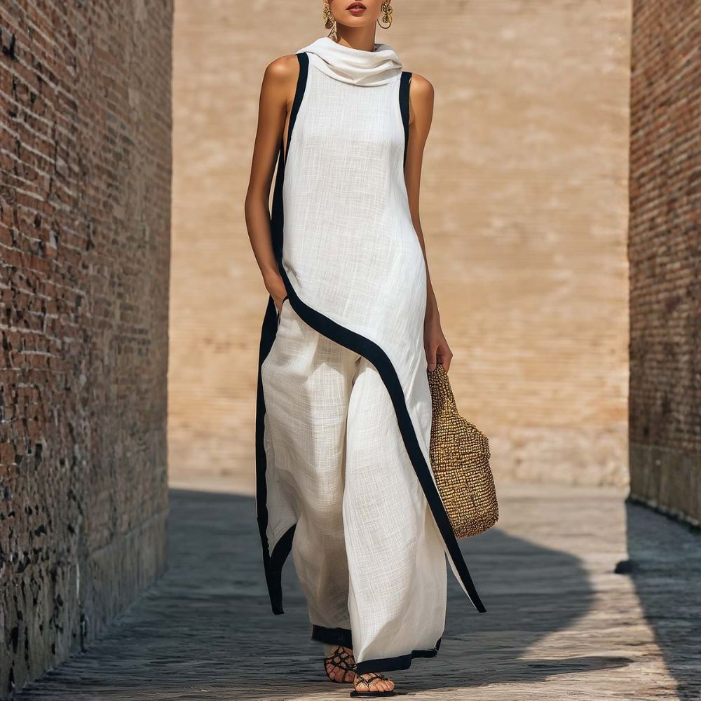 Leonara | Elegant Linen Suit
