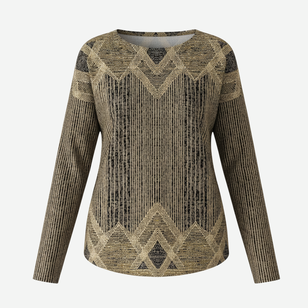 Keira | Vintage Striped Sweater