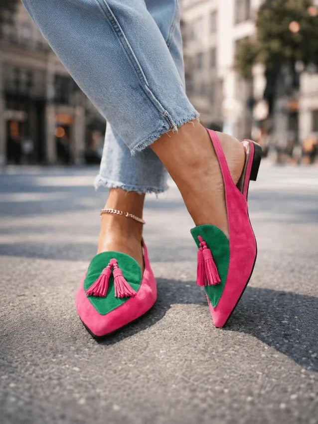 Lorena | Sandals with Straps and Tassels