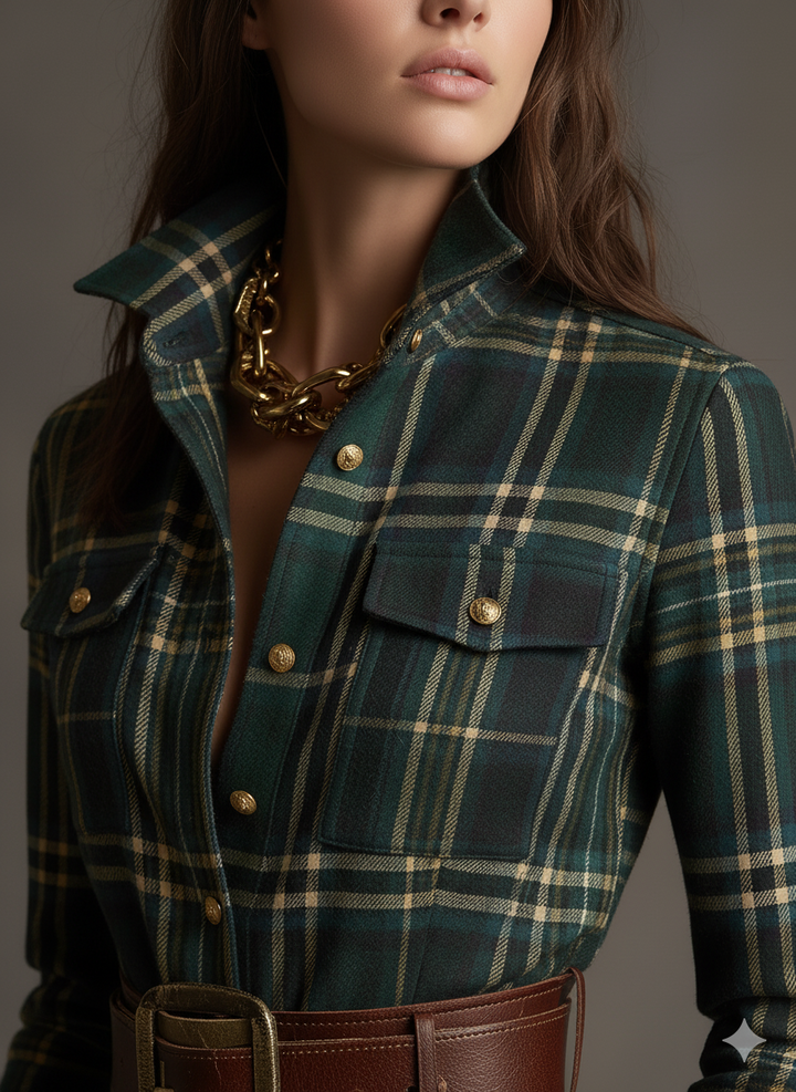 Tracey | Belted Shirt Dress
