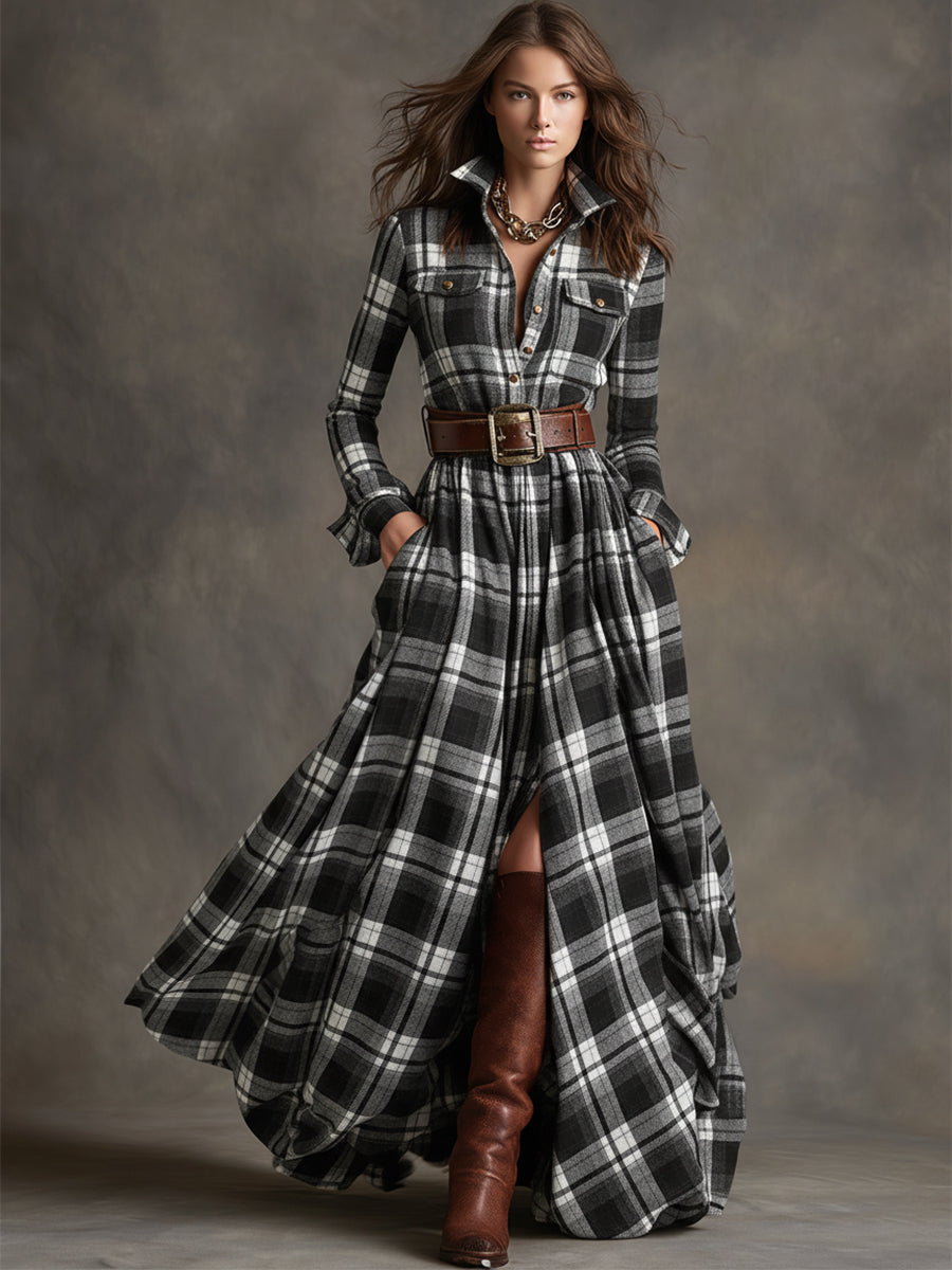 Tracey | Belted Shirt Dress