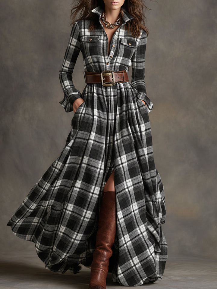 Tracey | Belted Shirt Dress