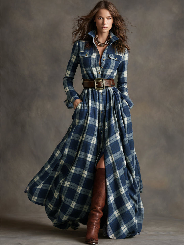 Tracey | Belted Shirt Dress