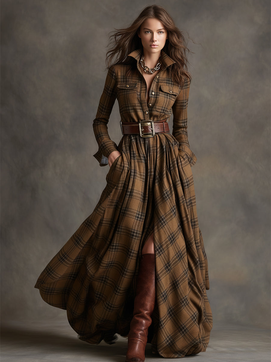 Tracey | Belted Shirt Dress