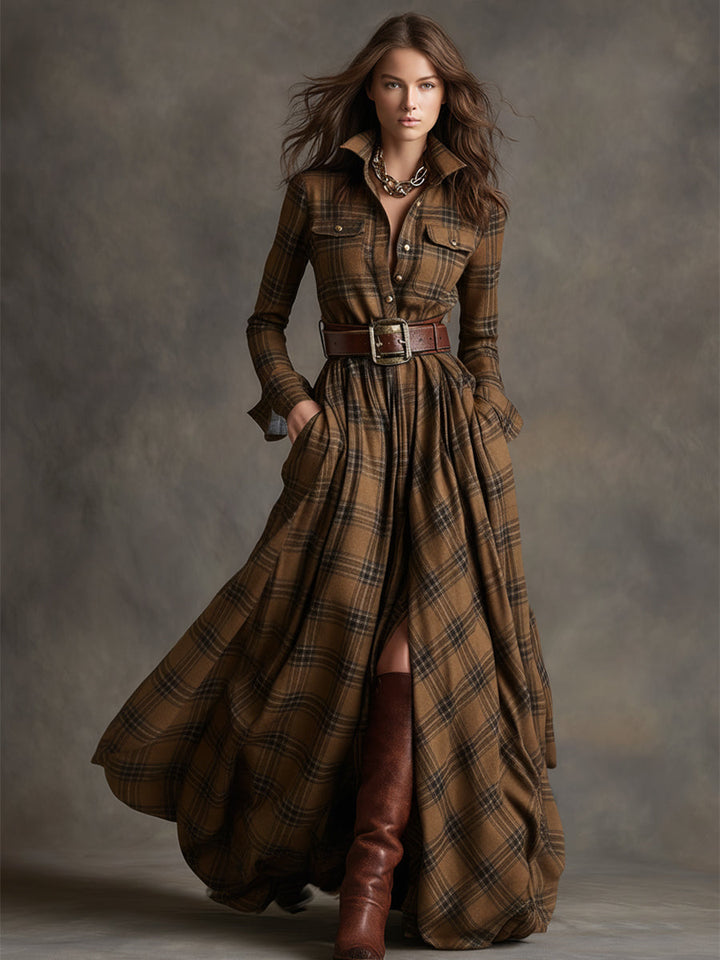 Tracey | Belted Shirt Dress