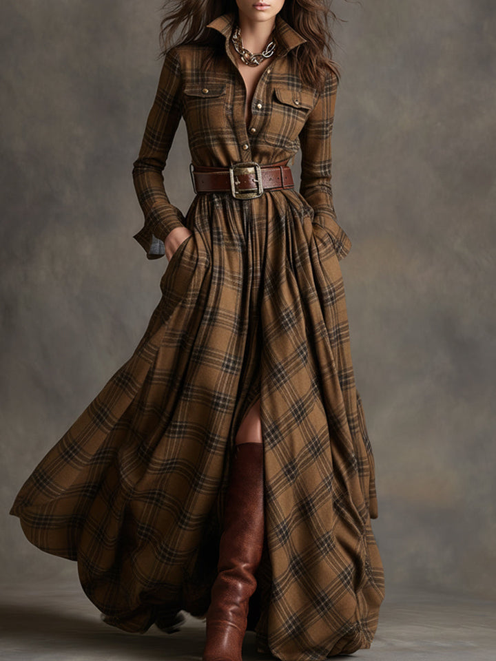 Tracey | Belted Shirt Dress