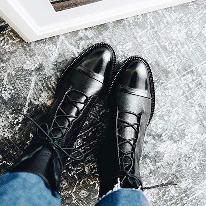 Orthopedic Leather Boots
