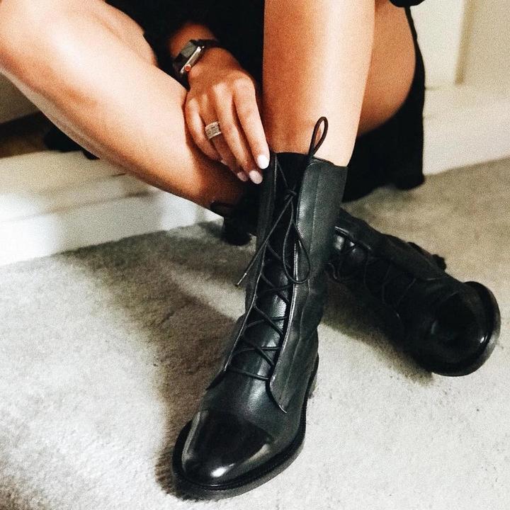 Orthopedic Leather Boots