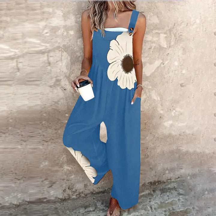 Audrey | Comfortable Printed Overalls