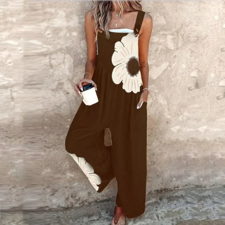 Audrey | Comfortable Printed Overalls