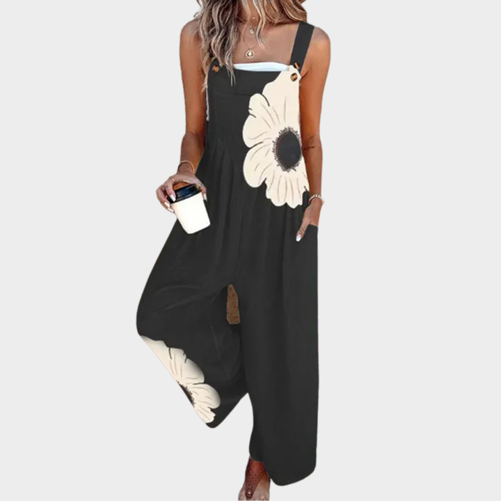 Audrey | Comfortable Printed Overalls