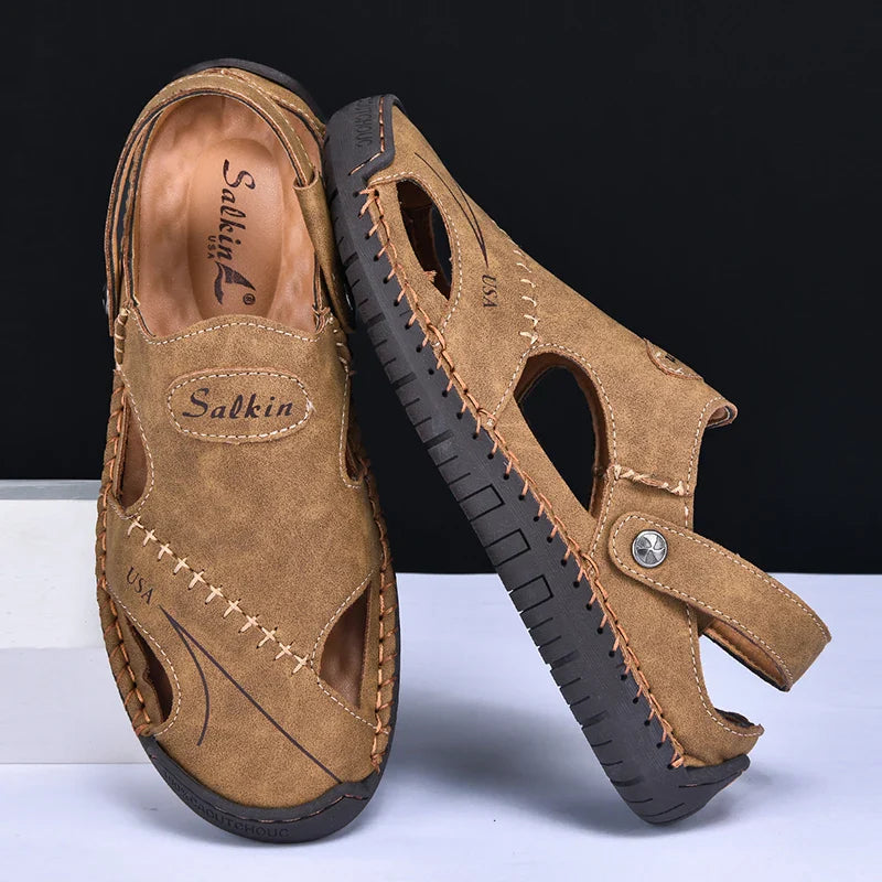 Grant | Premium Leather Men's Sandals