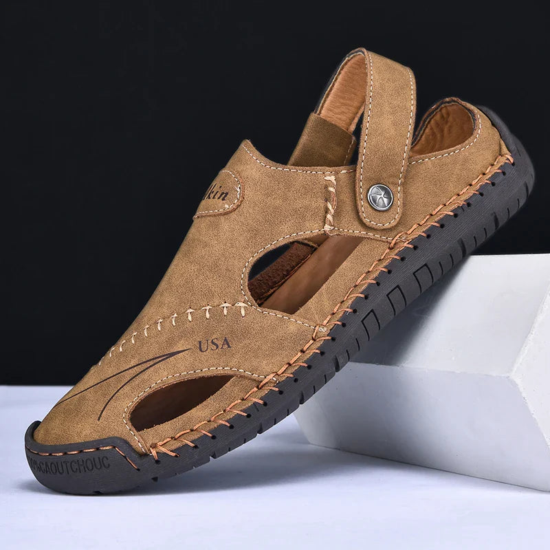 Grant | Premium Leather Men's Sandals