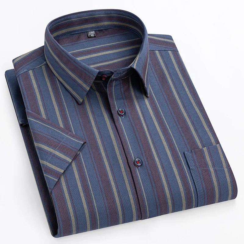 Zack | Short-sleeved cotton shirt
