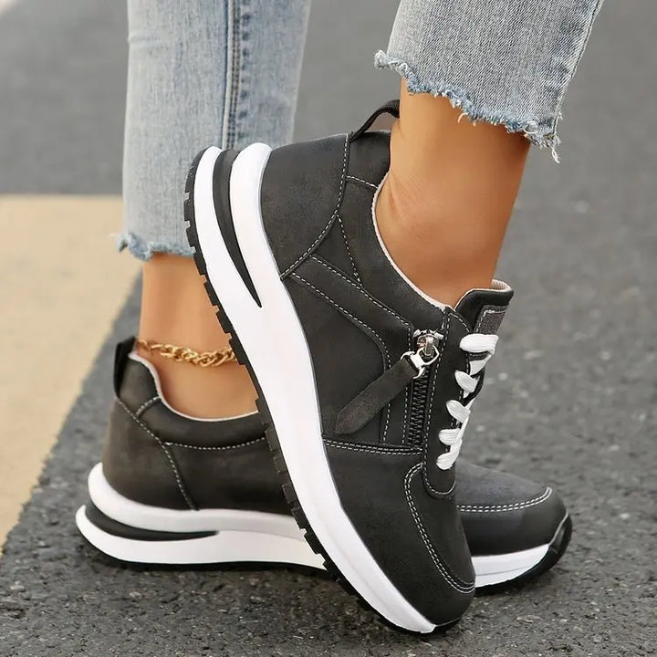 Adele | Zip-Up Orthopedic Sneakers