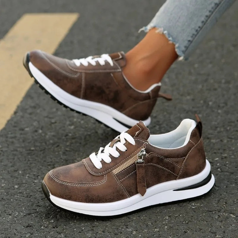 Adele | Zip-Up Orthopedic Sneakers