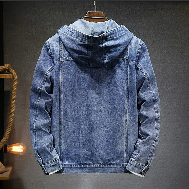 Kingsley | Denim Hoodie