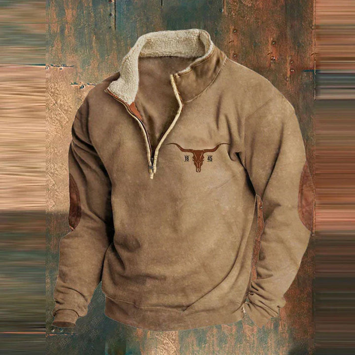 Rowan | Stylish Zip-Up Sweater