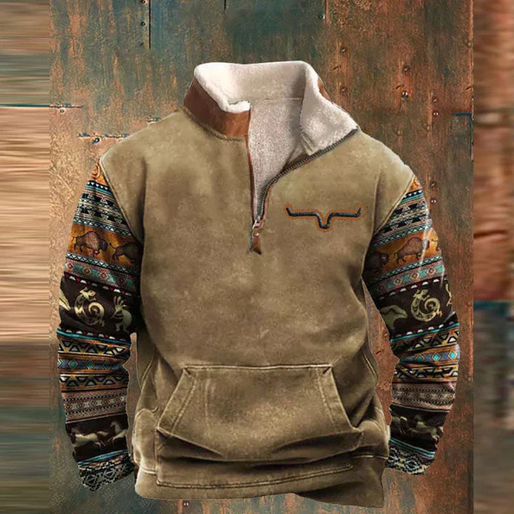 Rowan | Stylish Zip-Up Sweater