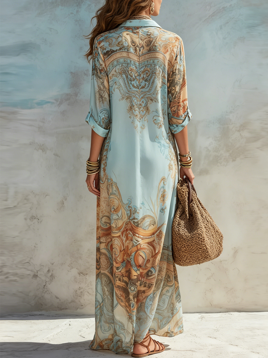 Lorna | Shirt dress Mediterraneo