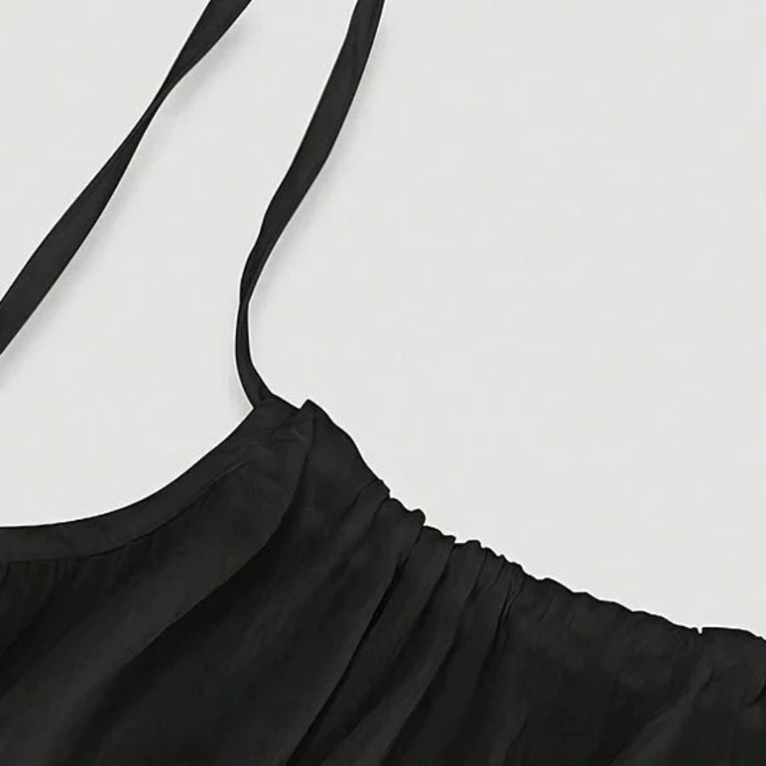 Zora | Elegant summer dress with back cutout